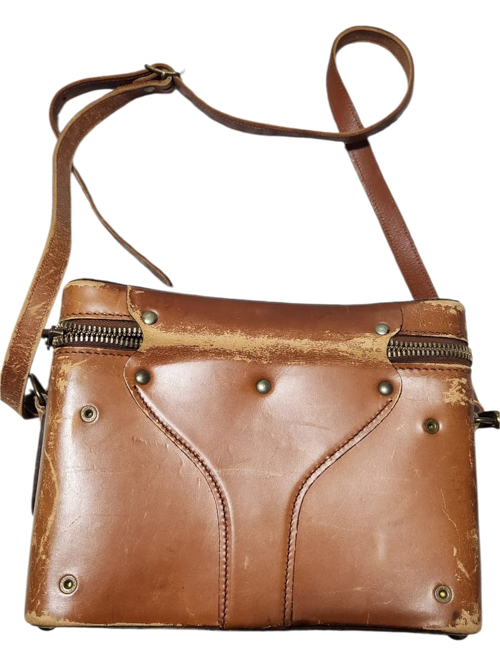 1940s‎ / 1950s Leather Camera Bag